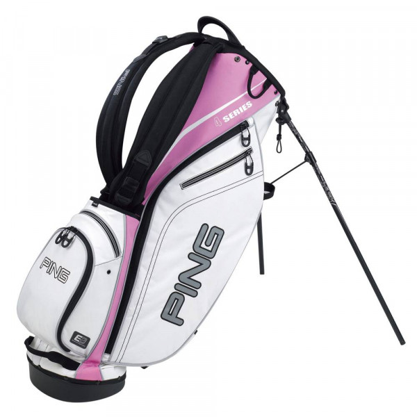 Ping 4 Series Carrybag - weiß-pink