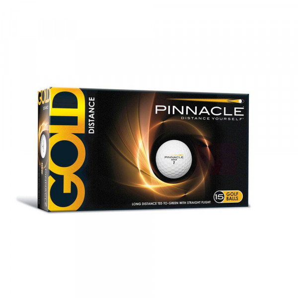 Pinnacle Gold Distance Golfbälle 15er Pack