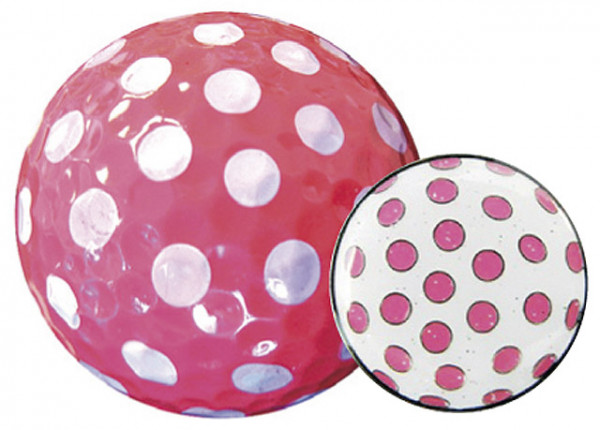 Navika Geschenkset Golfball und Marker &quot;Polka Dot pink&quot;