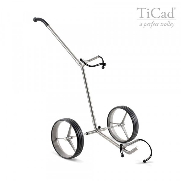 TiCad Pro Classic Golftrolley Zwei-Rad mit Titan-Rädern