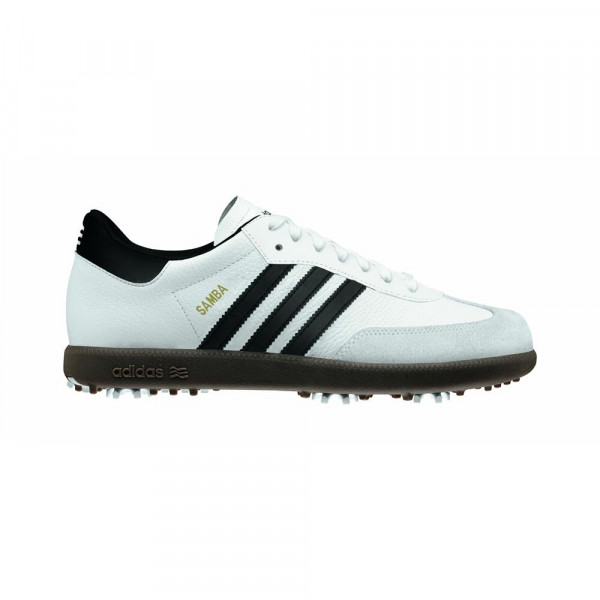 Adidas Samba Golfschuh - weiß-schwarz