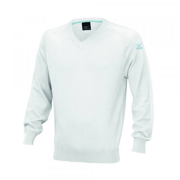 Mizuno Modal/Cotton Sweater - weiß
